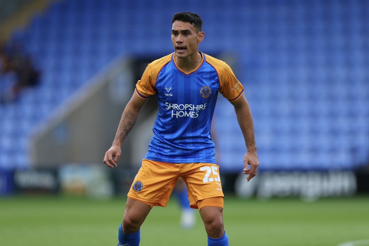 Max Mata leaves Shrewsbury by mutual consent