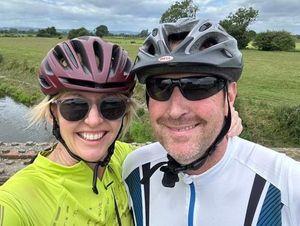 Supporting image for story: Novice cyclist plans 100km ride 10 years after the death of her sister from cancer