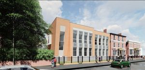 An artist's impression of how Queen Mary's High School in Walsall will look when it expands. Photo: Seymour Harris Architecture