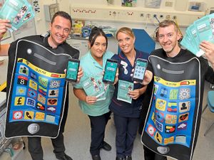 Supporting image for story: Technology keeping Shropshire hospital staff 'appy'