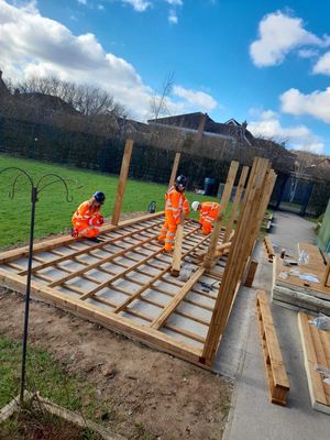 The new pastoral care building