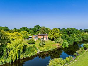 Supporting image for story: Beautiful former flax mill near Shrewsbury with eight acres of land on the banks of the River Severn hits the market