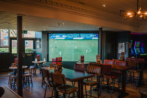 The interior of the Merry Boys Inn