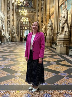 North Shropshire's Lib Dem Helen Morgan said she was raring to get back to parliament.