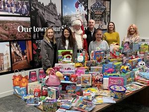 Supporting image for story: Organisers delighted at success of Shrewsbury Christmas toys appeal