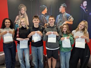 Students at BOA celebrate their GCSE Results