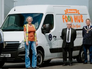 Supporting image for story: Shrewsbury Food Hub gets the keys to new van 