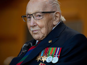 Supporting image for story: New gardens at Shropshire hospitals will honour Captain Sir Tom Moore