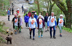A 24 hour walk up and down the Wrekin for Hospice from Home