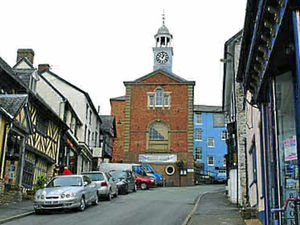 Supporting image for story: Bishop's Castle traders on the move as town hall work starts