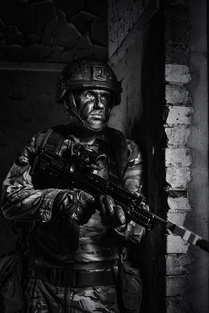 Sergeant Alan Urwin is on watch at ITC Catterick.
Photo: Corporal Sam Jenkins