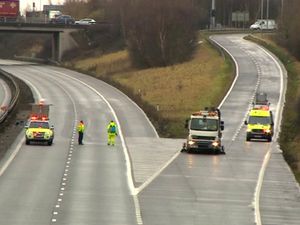 Supporting image for story: Two women killed in crash between car and van on M42