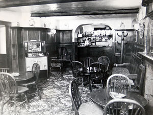 Supporting image for story: 15 black and white images of beloved Shropshire pubs you may have enjoyed a pint in