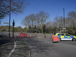 Supporting image for story: Three dead after bus and car crash which left both vehicles on fire