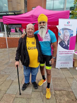 Ray Bisbey said he was there to support a man he admired