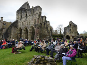 Supporting image for story: Easter celebrated at Wenlock Priory once more after 500 years