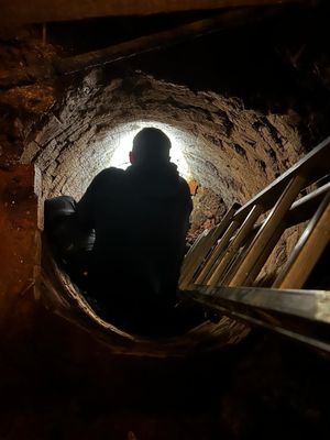 Ross Bennett and Shaniah Lloyd in their new house. SWNS