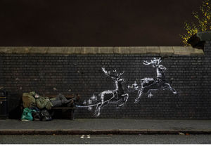 Supporting image for story: Banksy installs new art piece in Birmingham highlighting homelessness