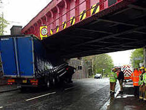Supporting image for story: Blackspot bridge strikes again