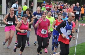 The run started and finished in the Quarry park, which sits between the river and Shrewsbury's town centre