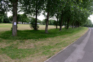 The green space on Lister Road, where a 200-space car park could be built