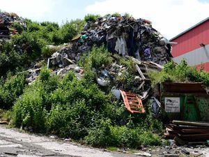 Supporting image for story: Brierley Hill rubbish mountain finally being cleared