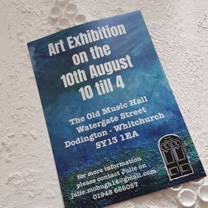 Poster by Audlem printers