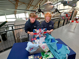 Supporting image for story: The RAF Museum is burying a time capsule this week. What does it contain?
