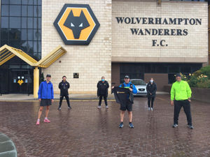 Nathan at Molineux Stadium