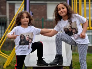 Supporting image for story:  Aaliyah and AJ walk a mile a day to help the hospital that saved their mother's life