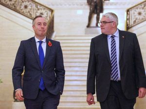 Supporting image for story: Bid to force Education Minister Givan from office over Israel trip fails