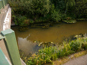 The area near Pleck was left closed off to the public following the spillage
