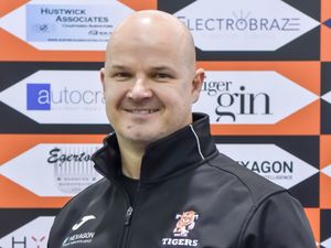 Supporting image for story: Tom Watkins is relieved at late Telford Tigers victory