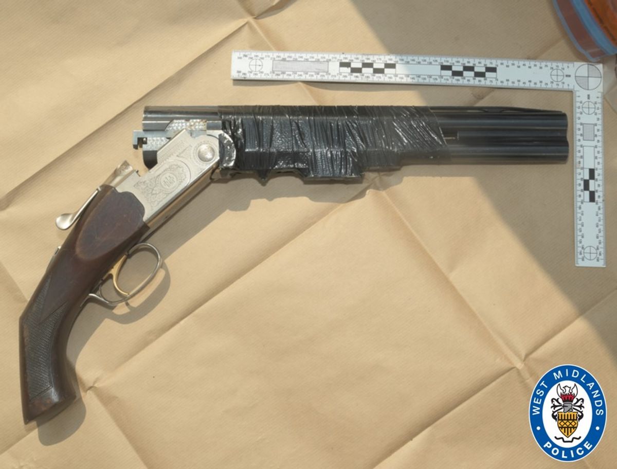 Men arrested after sawn-off shotgun and rifle recovered from Wolverhampton house