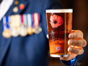 Supporting image for story: Get your hands on a limited-edition poppy pint glass across Midlands pubs