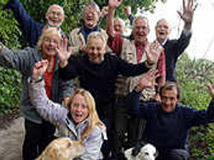 Supporting image for story: Residents roll back years on old lane