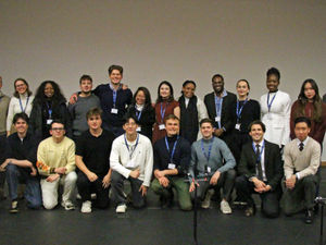 Supporting image for story: Global leaders inspire students at their old school