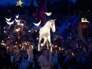 Supporting image for story: Thousands celebrate return of summer at Bealtaine Fire Festival