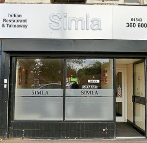 Classic curry house – Simla, Walsall Wood High Street