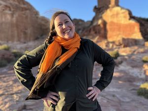 Supporting image for story: Explorer becomes first person to walk the length of Saudi Arabia