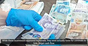 Police said more than £500k in funds had been seized.
