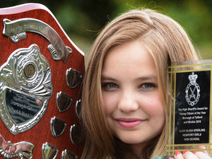 Supporting image for story: Wolverhampton's Alex, 13, is Outstanding Young Citizen