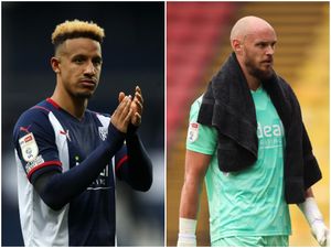 Supporting image for story: West Brom duo Callum Robinson and David Button to miss Peterborough clash