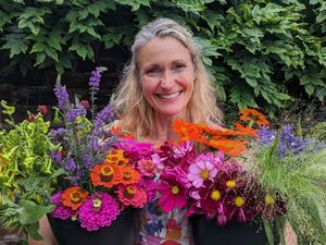 Supporting image for story: Meet the Market Drayton flower farmer growing seasonal blooms for bouquets and weddings