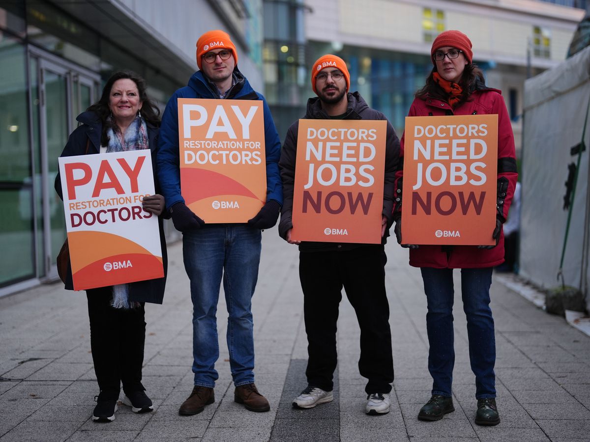 Shropshire doctors join five-day walkout in row over pay and jobs