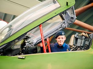 Supporting image for story: Fighter is top draw at RAF Cosford Museum