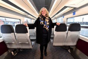 Transport Secretary Heidi Alexander arrives at Wolverhampton Railway Station to mark the transfer of West Midlands Trains into public ownership.