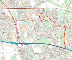 A map of the Ketley parish council ward. Picture: Telford & Wrekin Council