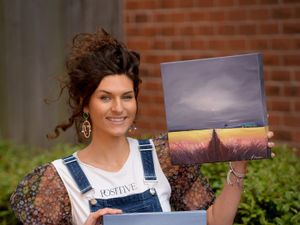 Supporting image for story: Lockdown art raffle raises cash for hospital charity