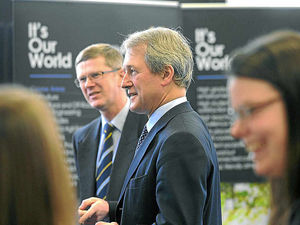Supporting image for story: Owen Paterson dubs horsemeat scandal completely wrong on Harper Adams visit